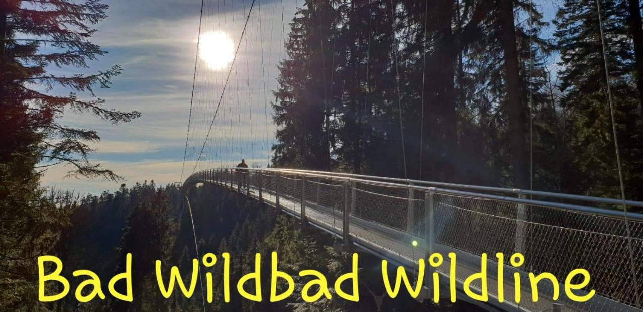Apartement Am Waldrand Bad Wildbad Ngoại thất bức ảnh