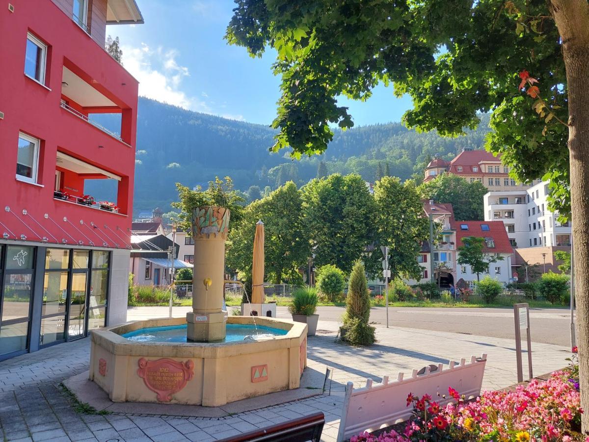 Apartement Am Waldrand Bad Wildbad Ngoại thất bức ảnh
